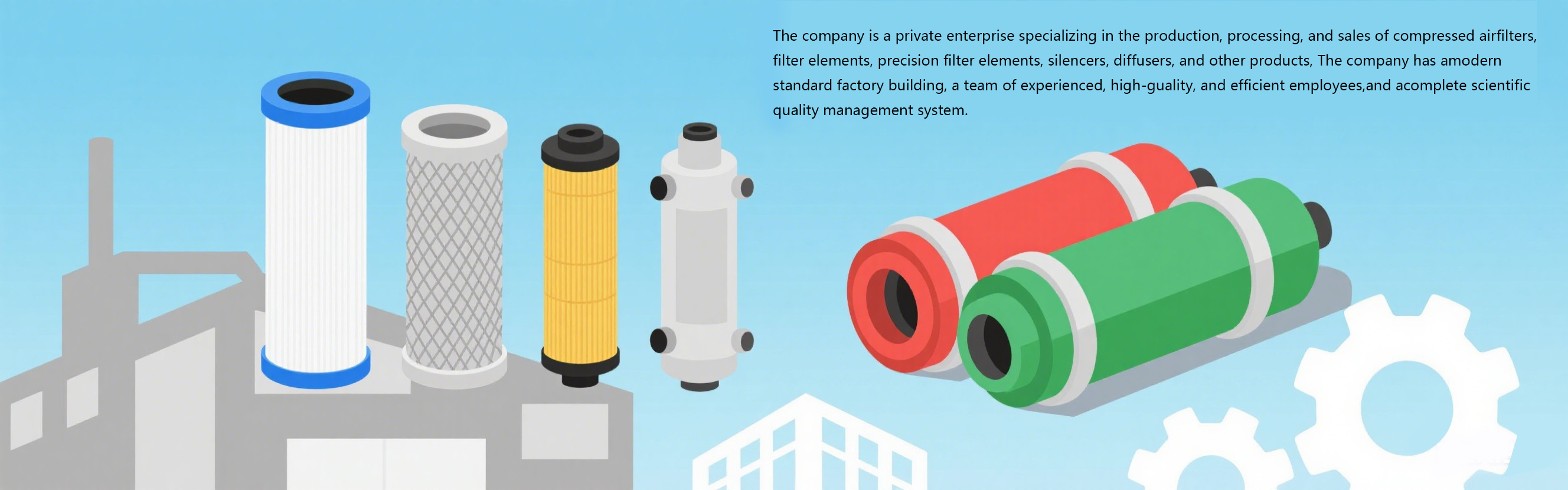 Kalite ATLAS Filtre Elementi Fabrika